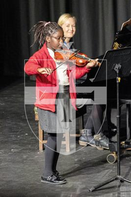 Picture by Sophie Rabey.  06-03-25.  Guernsey Eisteddfod 2025 at Beau Sejour. 
Friday 7th March - Morning Session.  Class M041.  Violin Under 11. (The Shawland Cup)
Praise Oyewale - The Old Castle