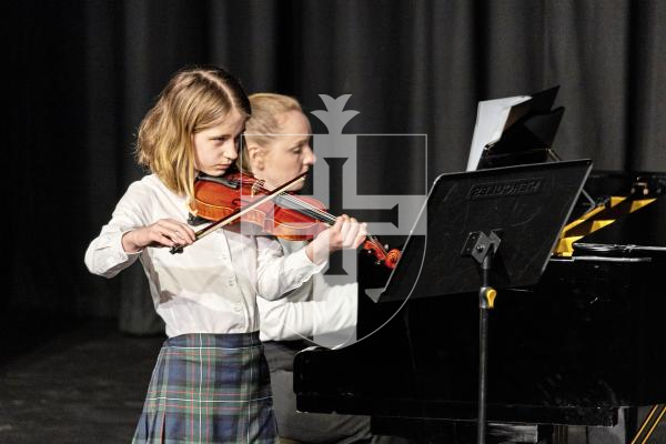 Picture by Sophie Rabey.  06-03-25.  Guernsey Eisteddfod 2025 at Beau Sejour. 
Friday 7th March - Morning Session.  Class M041.  Violin Under 11. (The Shawland Cup)
Hannah Lanyon - Yesterday