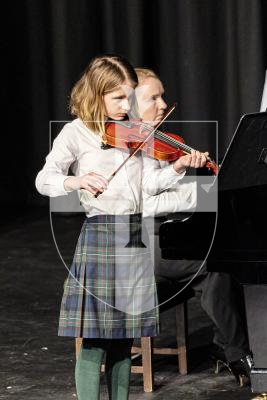 Picture by Sophie Rabey.  06-03-25.  Guernsey Eisteddfod 2025 at Beau Sejour. 
Friday 7th March - Morning Session.  Class M041.  Violin Under 11. (The Shawland Cup)
Hannah Lanyon - Yesterday