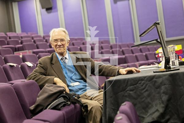 Picture by Sophie Rabey.  07-03-25.  The adjudicator for the start of the Eisteddfod is Christopher Field.