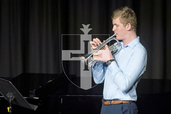 Picture by Peter Frankland. 05-03-25 Eisteddfod 2025 - Class M098 Brass Under 18. Harry Childs.