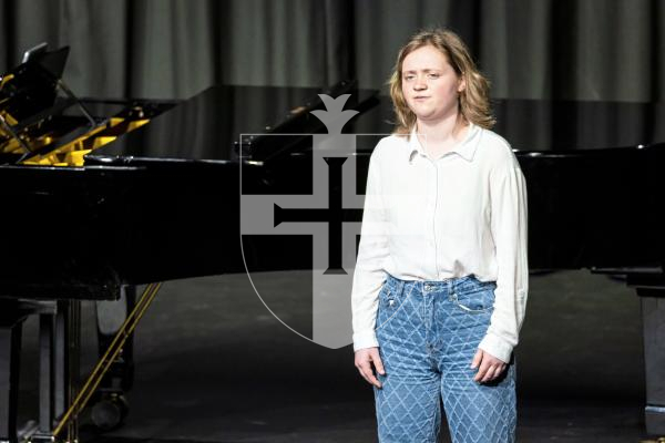 Picture by Peter Frankland. 05-03-25 Eisteddfod 2025 - Class M183 Pop songs 15 - 18 years. Emily Northmore