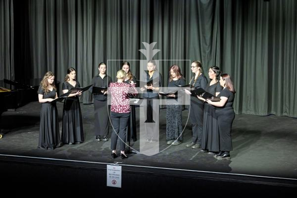 Picture by Peter Frankland. 05-03-25 Eisteddfod 2025 - Class M213 Choirs Secondary School Age. Rhapsodie