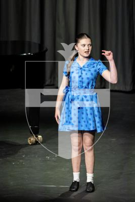 Picture by Sophie Rabey.  06-03-25.  Guernsey Eisteddfod 2025 at Beau Sejour. 
Saturday 8th March - Afternoon Session.  Class M200 - SONGS FROM THE SHOWS – SOLO/DUO/TRIO/QUARTET - UNDER 12 (The Valerie Bowles Trophy).
Zoe Bacon - Naughty (Matilda)