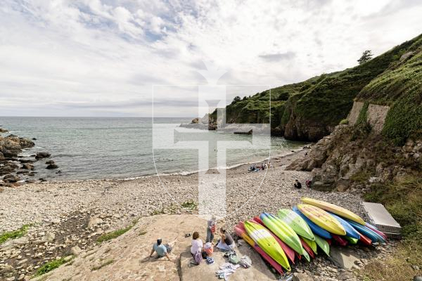 Picture by Sophie Rabey.  23-07-25.  Vazon Bay and Petit Bot have been nominated as two of the Channel Islands top beaches in a recent Country File article.  Vox pop on the beaches.