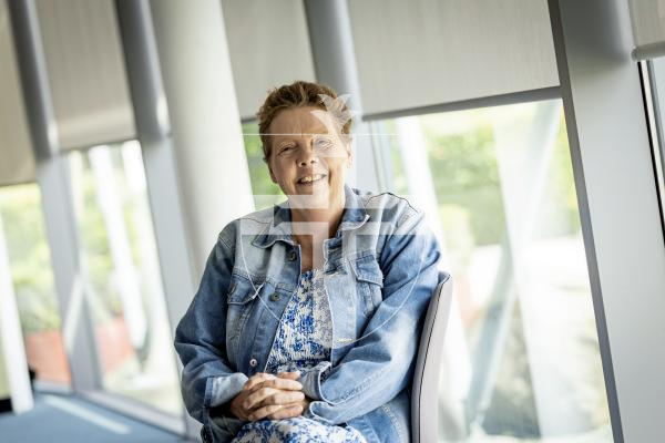 Picture by Sophie Rabey.  23-07-25.  Angela Vaudin has been nominated for a Pride of Guernsey Award.
Carer of the Year.