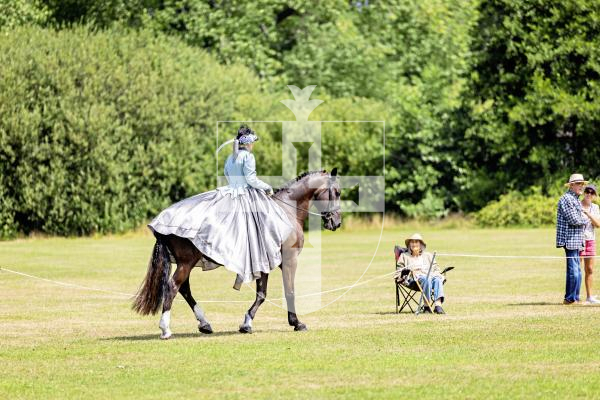 Picture by Sophie Rabey.  24-07-25.  The Royal Guernsey Agricultural Show at Saumarez Park.
Laura Stanford and horse Mollie.