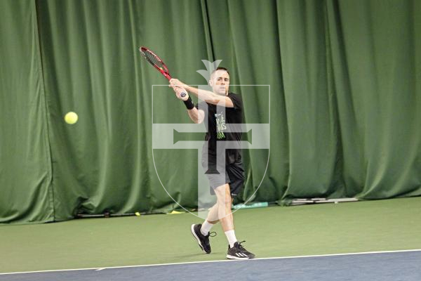 Picture by Sophie Rabey.  26-07-25.  Mens Tennis Finals - Rob West.