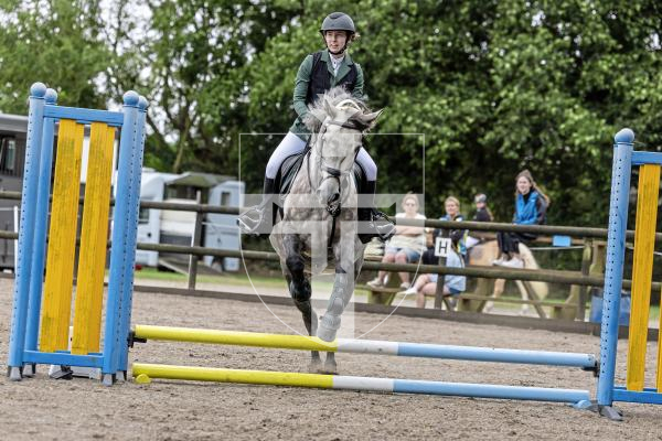 Picture by Peter Frankland. 20-08-25 The first day of Horse of the Year show at Chemin Le Roi. Eloise Martin-Sarre on Kinamara Hawaii.