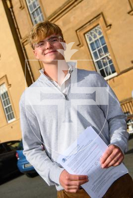 Pic supplied by Andrew Le Poidevin, 21-08-2025. The 2025 GCSE Results collection at Elizabeth College. Herbie Stow.