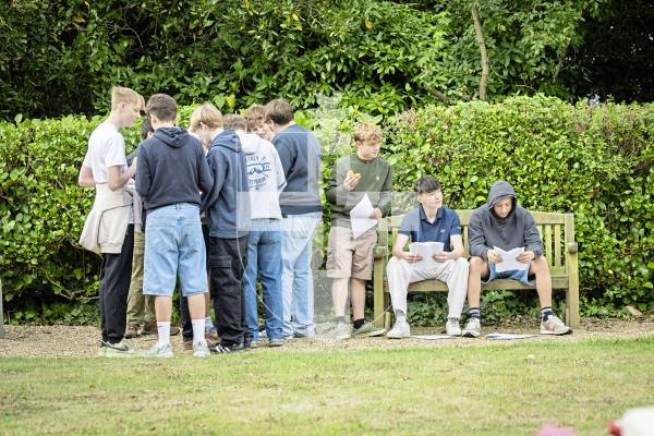 Picture by Peter Frankland. 21-08-25 GCSE results day 2025. Blanchelande College.
