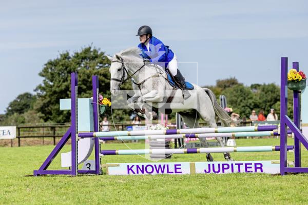 Picture by Peter Frankland. 23-08-25 Horse of the Year Show at Chemin Le Roi. Sam Vaudin on Kilcorban Valentino.