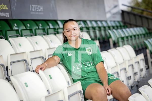 Picture by Sophie Rabey.  26-08-25.  GFC women training session at Victoria Park ahead of their game this weekend.  Interviews and training action.
Aimee Ogier
