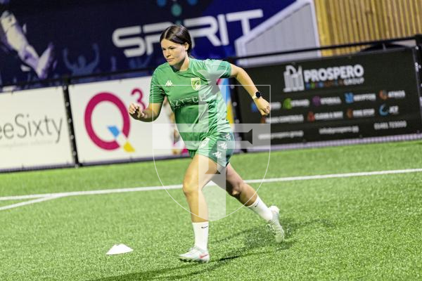 Picture by Sophie Rabey.  26-08-25.  GFC women training session at Victoria Park ahead of their game this weekend.  Interviews and training action.