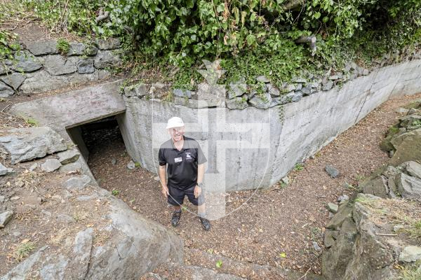 Picture by Sophie Rabey.  27-08-25.  Interview for news and En Voyage with Andy Walker on his walking tours at Vale Castle.