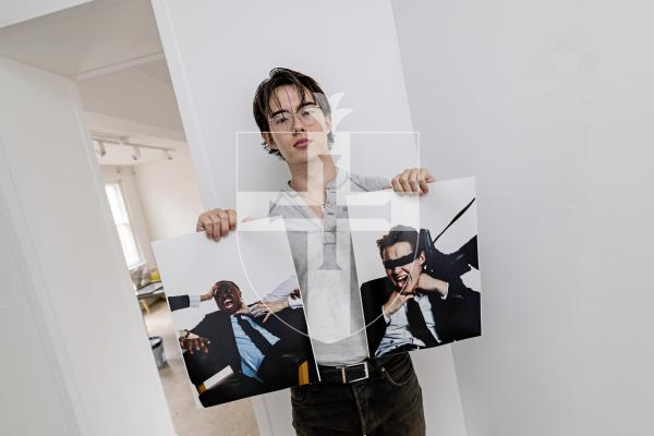 Picture by Sophie Rabey.  27-08-25.  Art Exhibition at Gatehouse Gallery.
Fuji George-Fukuda.