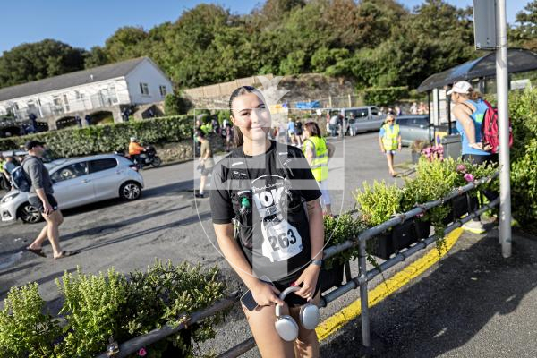 Picture by Sophie Rabey.  31-08-25.  Guernsey Mind / Investec 10k Challenge, starting at The Imperial and heading along the west coast.
Erin Sullivan.