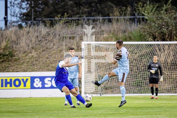 Picture by Sophie Rabey.  02-09-25.  Football action at Northfield.  North vs Rovers.