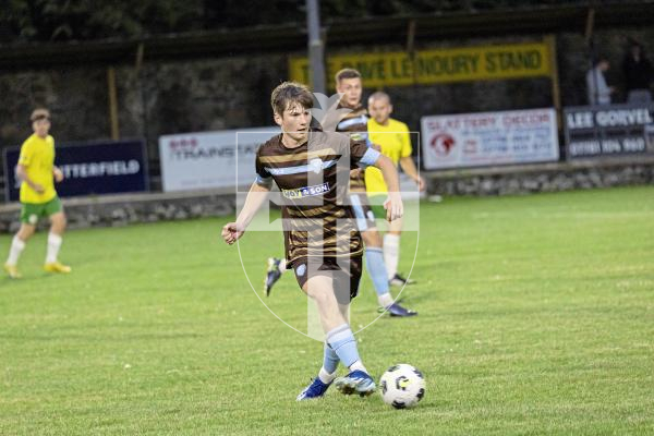 Picture by Sophie Rabey.  09-09-25.  Football Action at Corbet Field.  Vale Rec vs North.