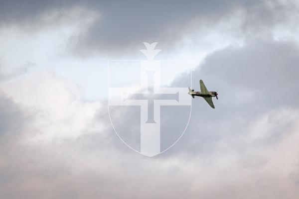 Picture by Sophie Rabey.  10-09-25.  Guernsey Battle of Britain Air Display 2025.
Yak-3 & Boomerang.