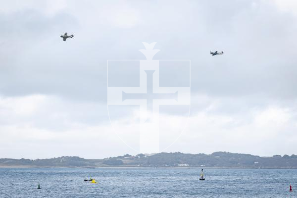 Picture by Sophie Rabey.  10-09-25.  Guernsey Battle of Britain Air Display 2025.
Yak-3 & Boomerang.