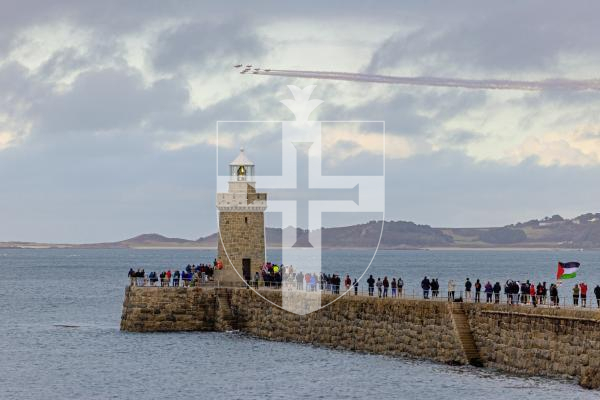 Picture by Peter Frankland. 09-09-25  Battle of Britain Air Display 2025. Air show. Red Arrows