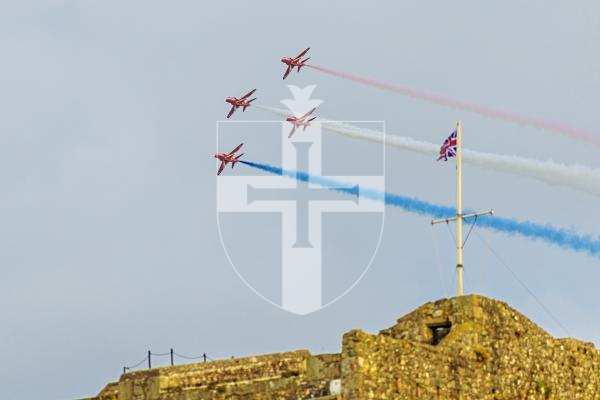Picture by Peter Frankland. 09-09-25  Battle of Britain Air Display 2025. Air show. Red Arrows