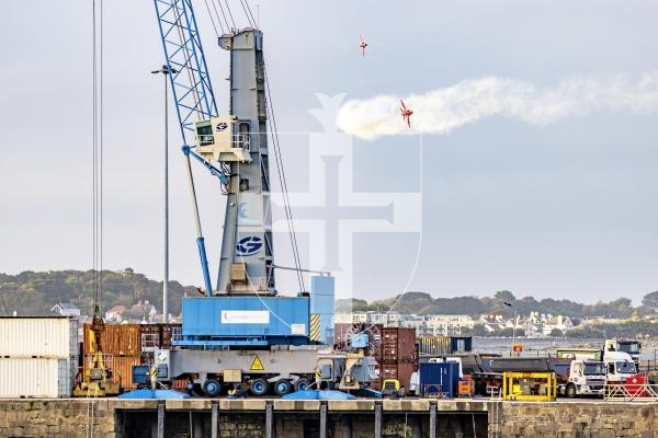 Picture by Peter Frankland. 09-09-25  Battle of Britain Air Display 2025. Air show. Red Arrows