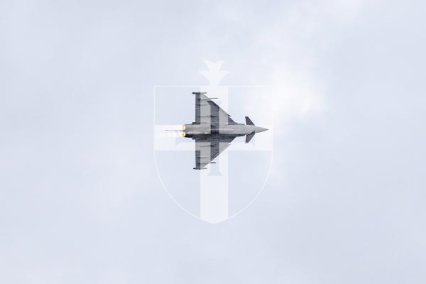 Picture by Sophie Rabey.  10-09-25.  Guernsey Battle of Britain Air Display 2025.
RAF Typhoon