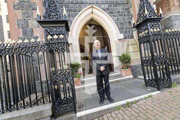 Picture by Sophie Rabey.  11-09-25.  The Catholic Dean, Rev. Canon Christopher Rutledge will be leaving Guernsey as his 5 year post has finished.  Photos taken at St Josephs Church.