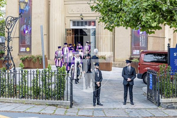 Picture by Peter Frankland. 06-10-25 Chief Pleas march from St James to Town Church.