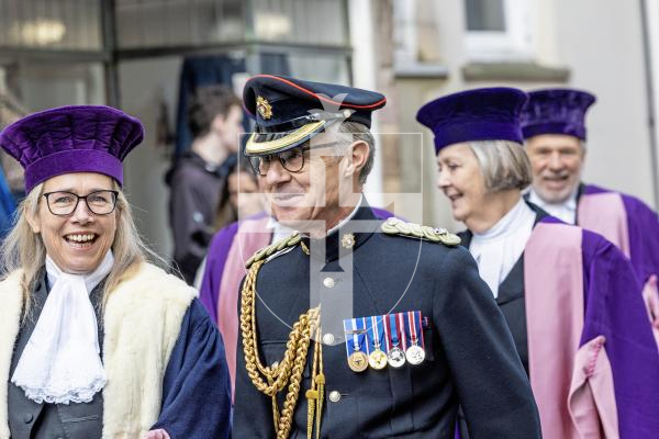 Picture by Peter Frankland. 06-10-25 Chief Pleas march from St James to Town Church. Marco Ciotti