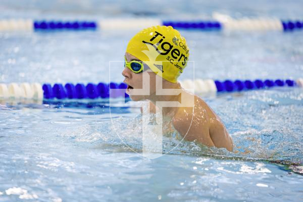 Picture by Peter Frankland. 22-11-25 Swimming at Beau Sejour. Channel Islands Championships. Owen Assiter