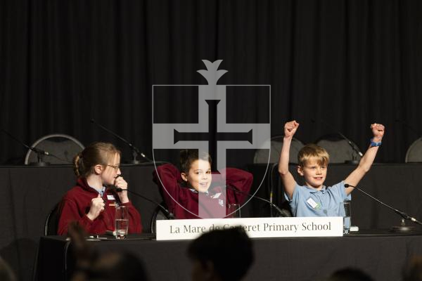 Picture by Sophie Rabey.  03-03-26.  Year 6 de Putron Challenge at Beau Sejour.  Elizabeth College Junior School won the competition and will be representing the island in Jersey in a few weeks time.