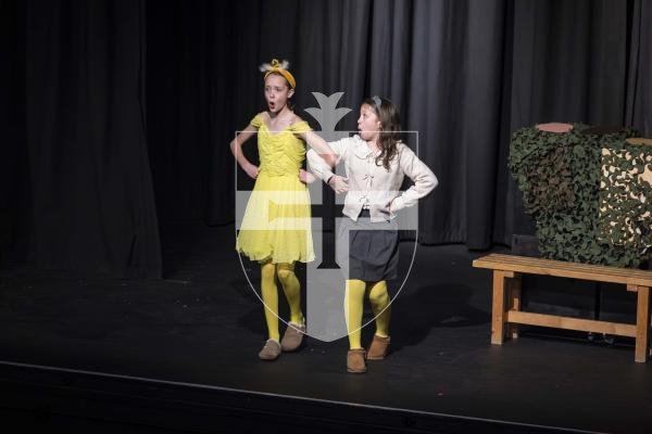 Picture by Peter Frankland. 11-03-26 Eisteddfod Class D052 Musical Duos Under 15 Years. Aoiffe Marie Manning and Eloise Rodrigues.
