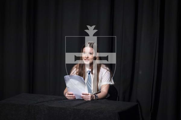 Picture by Peter Frankland. 11-03-26 Eisteddfod Class D026 - News Reading 13 and Under 18  Years. Charlotte Robert