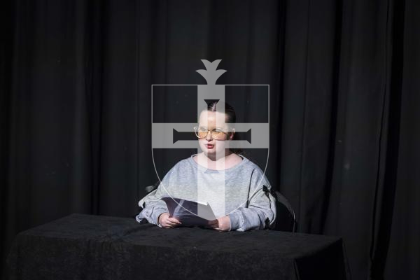 Picture by Peter Frankland. 11-03-26 Eisteddfod Class D026 - News Reading 13 and Under 18  Years. Angelina Upson