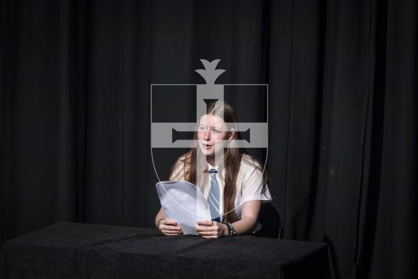 Picture by Peter Frankland. 11-03-26 Eisteddfod Class D026 - News Reading 13 and Under 18  Years. Charlotte Robert