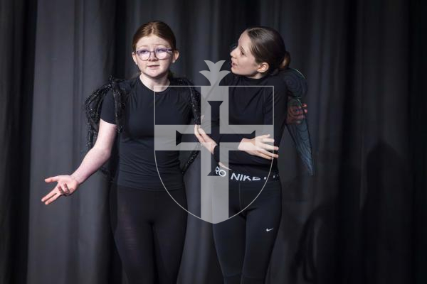 Picture by Peter Frankland. 13-03-26 Eisteddfod 2026 - Class D014 - Poetry Duos 11 and Under 18 Years. Amelie Buck and Nyah Buck