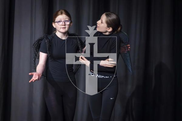 Picture by Peter Frankland. 13-03-26 Eisteddfod 2026 - Class D014 - Poetry Duos 11 and Under 18 Years. Amelie Buck and Nyah Buck