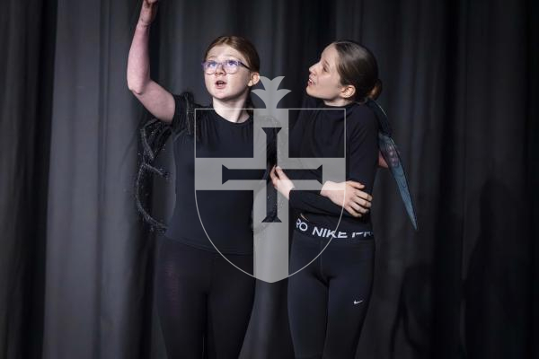 Picture by Peter Frankland. 13-03-26 Eisteddfod 2026 - Class D014 - Poetry Duos 11 and Under 18 Years. Amelie Buck and Nyah Buck