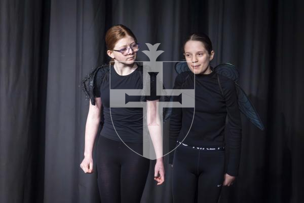 Picture by Peter Frankland. 13-03-26 Eisteddfod 2026 - Class D014 - Poetry Duos 11 and Under 18 Years. Amelie Buck and Nyah Buck