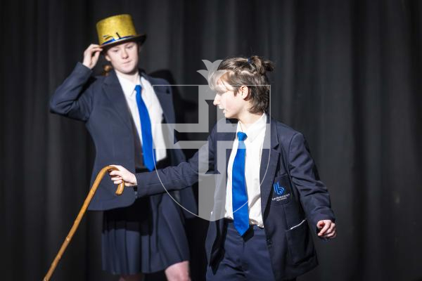 Picture by Peter Frankland. 13-03-26 Eisteddfod 2026 - Class D014 - Poetry Duos 11 and Under 18 Years. Zara De Sausmarez and Chloe Wooldridge