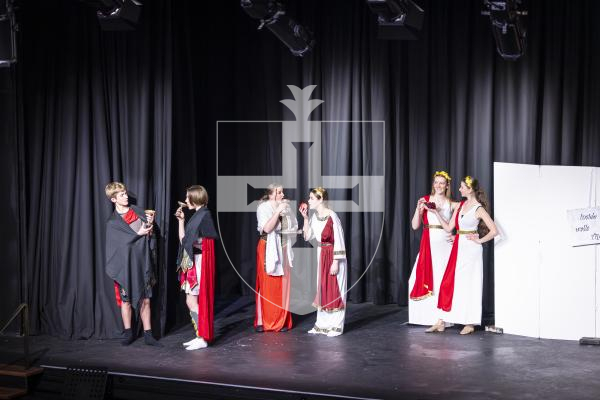 Picture by Peter Frankland. 14-03-26 Eisteddfod Class D069 - Devised Musical Group Work Under 18 Years. G.A.T.E. 'All Greek To Me'.