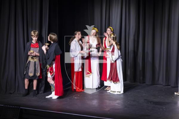 Picture by Peter Frankland. 14-03-26 Eisteddfod Class D069 - Devised Musical Group Work Under 18 Years. G.A.T.E. 'All Greek To Me'.