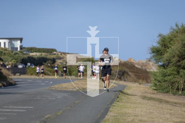 Picture by Peter Frankland. 23-08-26 Mind 10k run from Pleinmont to Grandes Rocques.