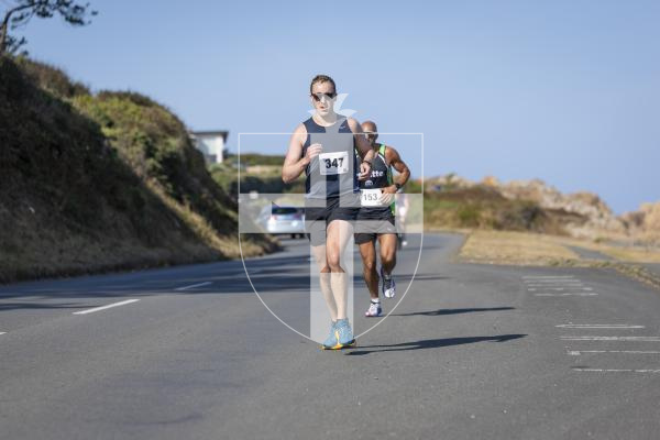 Picture by Peter Frankland. 23-08-26 Mind 10k run from Pleinmont to Grandes Rocques.
