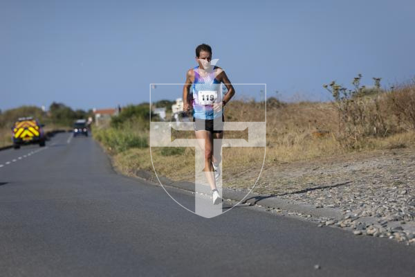 Picture by Peter Frankland. 23-08-26 Mind 10k run from Pleinmont to Grandes Rocques.