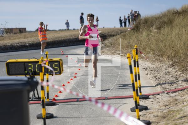 Picture by Peter Frankland. 23-08-26 Mind 10k run from Pleinmont to Grandes Rocques.