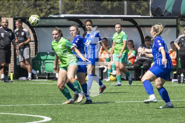 Picture by Peter Frankland. 23-08-26 Football at Victoria Park - GFC Women v Chessington and Hook United.